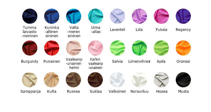 VÄRITAULUKKO