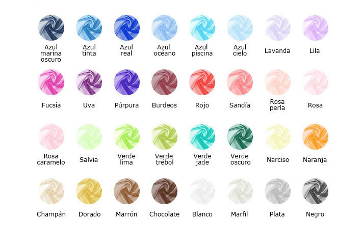 TABLA DE COLOR